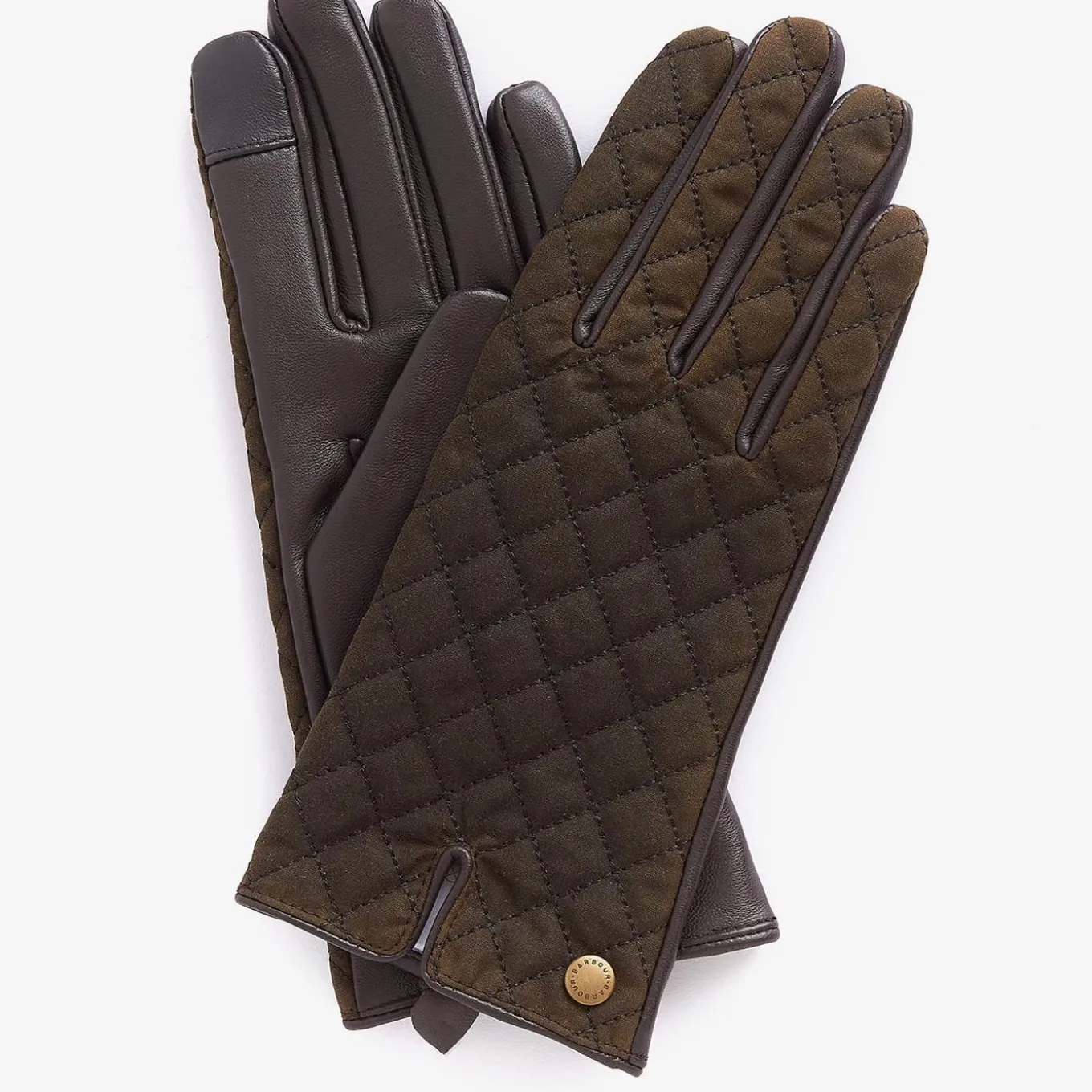 Barbour handschoen bruin