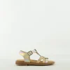 Beberlis sandaal goud