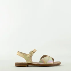 Beberlis sandaal goud