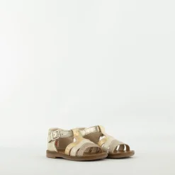 Beberlis sandaal goud