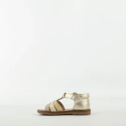 Beberlis sandaal goud