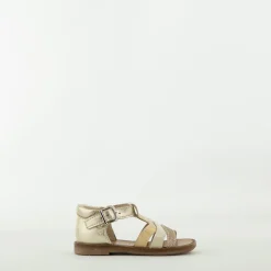 Beberlis sandaal goud