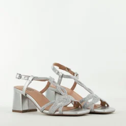 Bibilou sandaal zilver