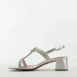 Bibilou sandaal zilver