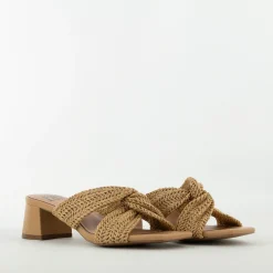 Bibilou slipper cognac