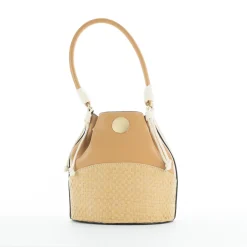 Buffalini handtassen cognac