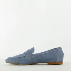 Buffalini moccasin blauw