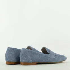 Buffalini moccasin blauw