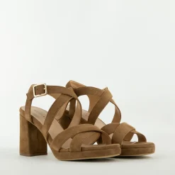 Buffalini sandaal cognac