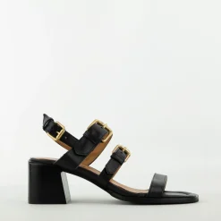 Buffalini sandaal zwart