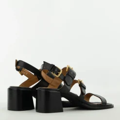 Buffalini sandaal zwart