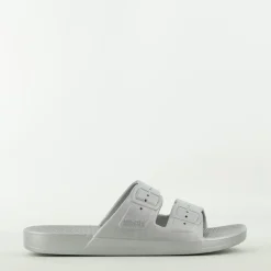 Freedom Moses slipper zilver