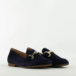 Gabor moccasin blauw