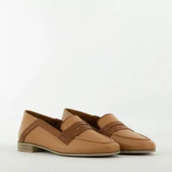 Kiwi moccasin cognac