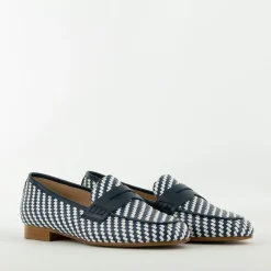 Luca Grossi moccasin blauw