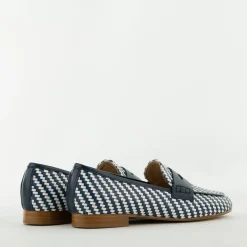 Luca Grossi moccasin blauw