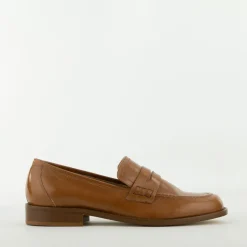 Luca Grossi moccasin cognac