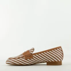 Luca Grossi moccasin cognac