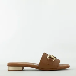 Oh My Sandals slipper cognac