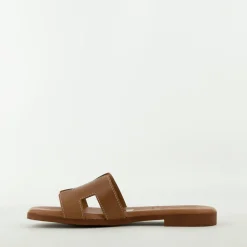Oh My Sandals slipper cognac