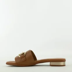 Oh My Sandals slipper cognac