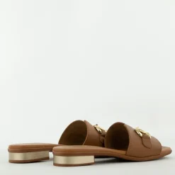 Oh My Sandals slipper cognac