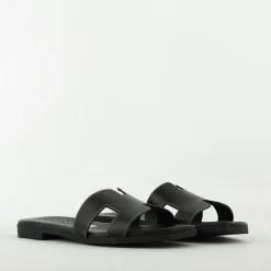 Oh My Sandals slipper zwart