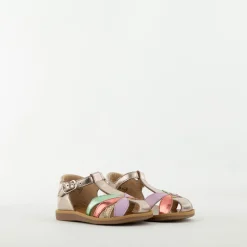 Pom D'api sandaal goud