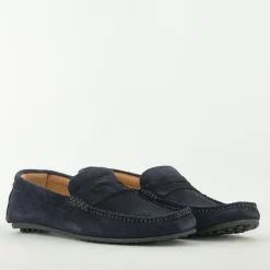 Selected Homme moccasin blauw
