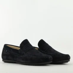 Van Bommel moccasin blauw