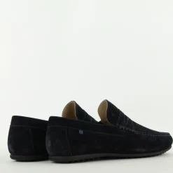 Van Bommel moccasin blauw