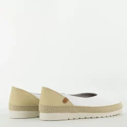 Verbenas espadrille wit